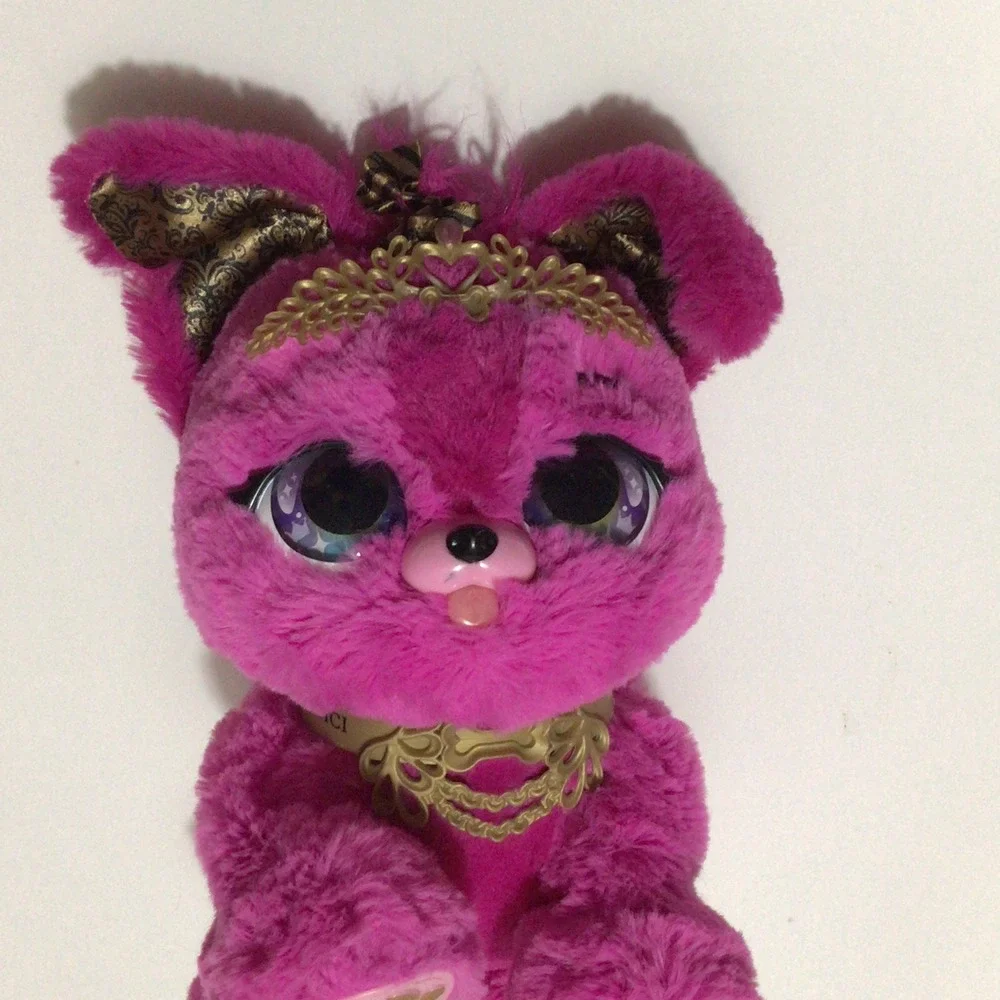 Pink Princess Pup Interactive Yorkie‎ Puppy Dog CiCi preowned Works!!